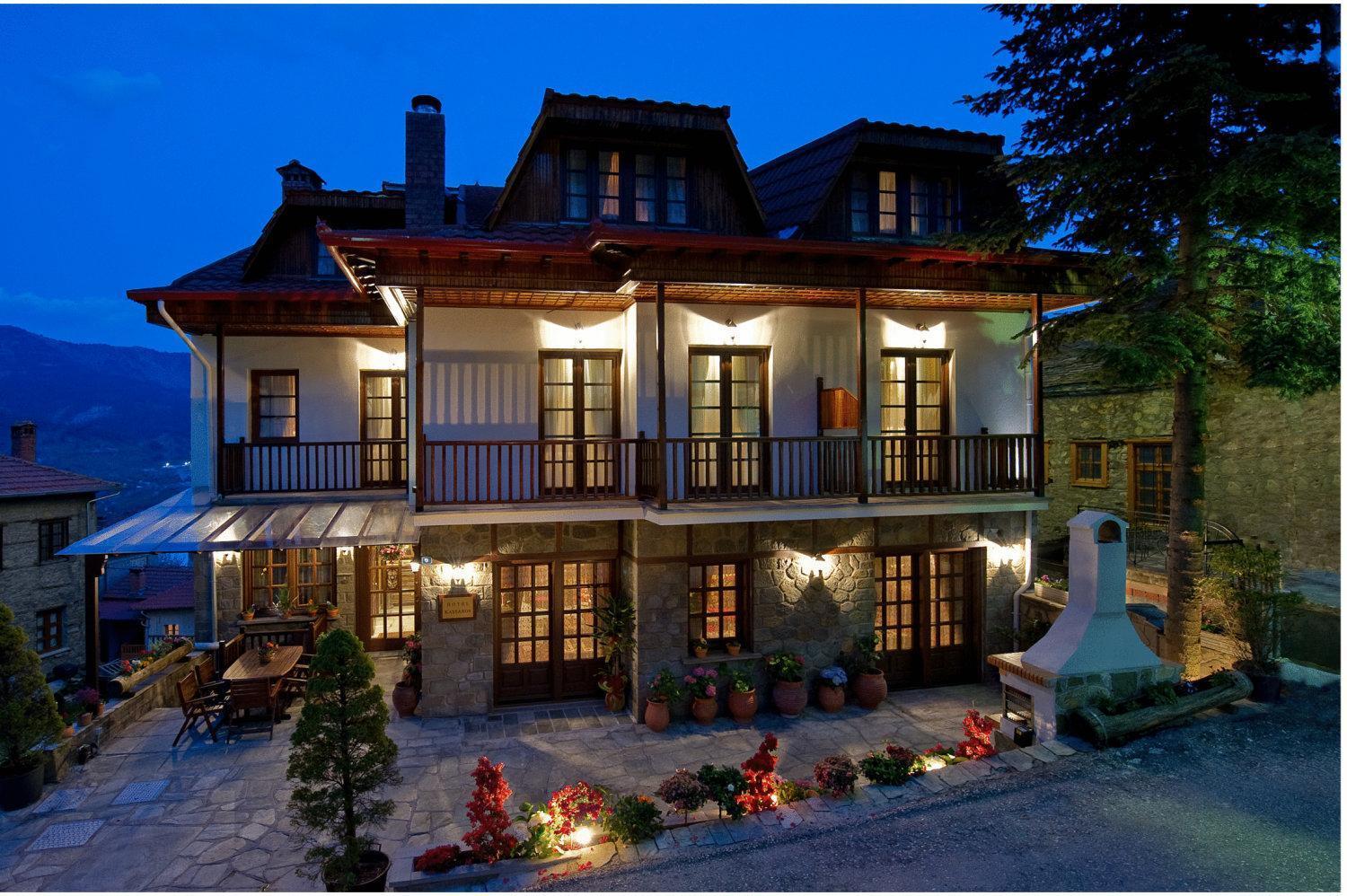 Hotel Kassaros Мецово Екстер'єр фото